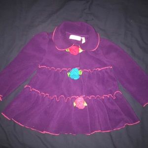 Toddler fleece coat